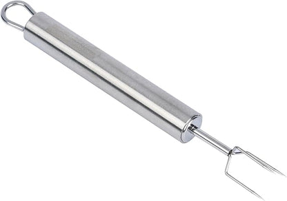 Restaurantware-German Standard 6.1 Inch Granny Forks, 6 Prong Potato Forks - Ergonomic Handle, Dishwashable, Stainless Steel Carving Fork, Heavy-Duty, For Kitchen Roast