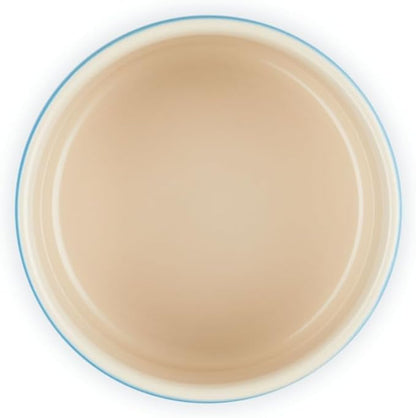 Le Creuset Signature Salt Cellar and Storage Canister with Wood Lid, 7 oz., Marseille