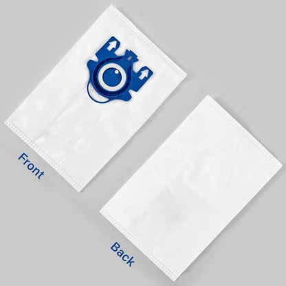 20 Pack 3D Airclean Vacuum Bags, Replacement for Miele AirClean 3D Efficiency Dust Bag,Miele Classic C1 Complete C1 C2 C3 S227 S240 S270 S400 S400i-S456i S2 S5 S8 Series Vacuum 6 sets AirClean Filters