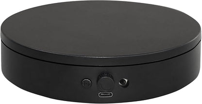 Knob Speed Adjustment Remote Control Motorized Rotating Display Stand 3d scanner Electric Turntable rotating platform for Photography Products Shows,Jewelry,Watch,3D Models,Cake Support AAA