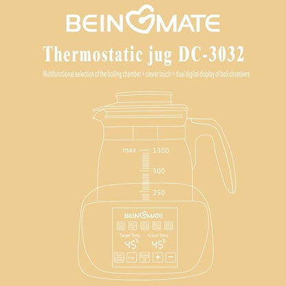 Baby Bottle Warmer,Electric Kettle Water Warmer,Temperature Control Kettle,Formula Water Warmer Temperature Control, Multi-Temperature Control for Formula, Breastmilk, Tea, Coffee, Sterilizer