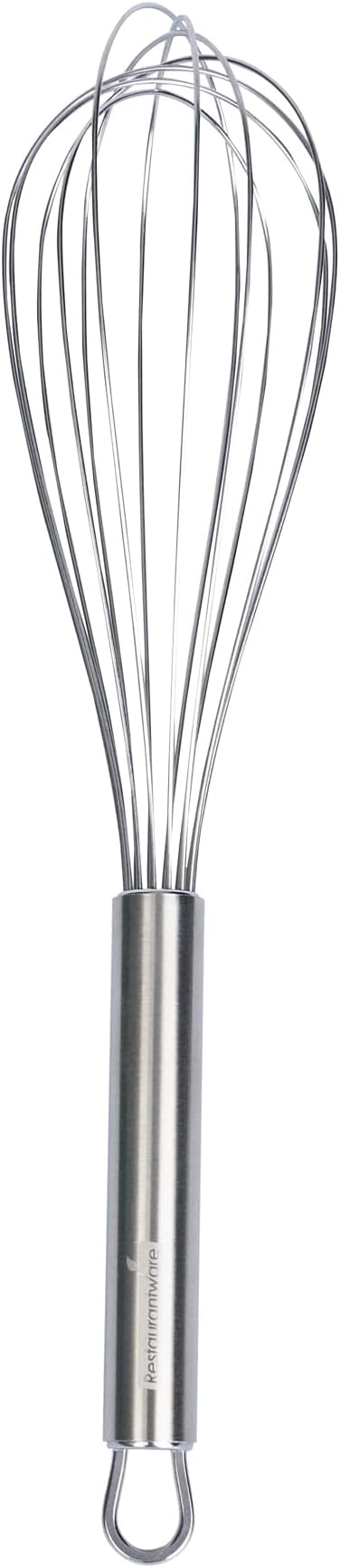 Restaurantware-German Standard 12.5 Inch French Whisk, 1 Dishwashable Kitchen Wire Whisk - Ergonomic Handle, Durable, Stainless Steel French Whip, For Blending, Stirring, Mixing Of Ingredients