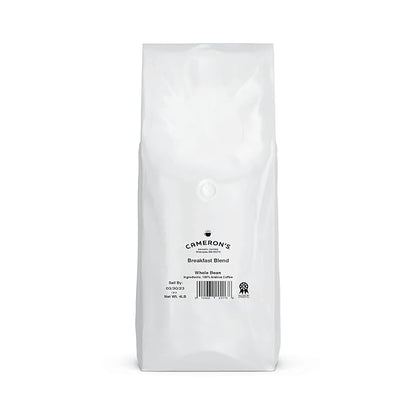 Cameron's Coffee Roasted Whole Bean Coffee, Breakfast Blend, 4 Pound