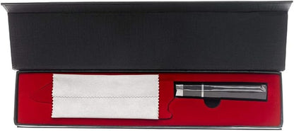 Mercer Culinary Premium Grade Super Steel, 8-Inch Chef's Knife, Ebony Wood Handle
