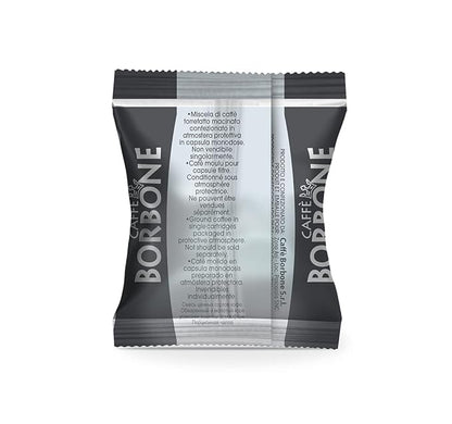 Caffè Borbone Black Blend Nespresso Compatible Espresso Coffee Pods, 100 Count Espresso Pods
