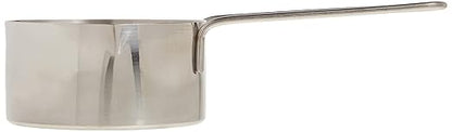 American METALCRAFT, Inc. 1/2 Stainless Steel Measuring Cup, 1/2-Cup, Silver
