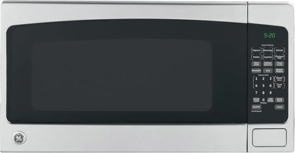 GE GCST07N1WSS Microwave Oven, 700-watt 6 Auto Cooking Settings, Child-Lock Technology, Kitchen Essentials for The Countertop, Dorm Room or Apartment, 0.7 Cu. Ft, Stainless Steel