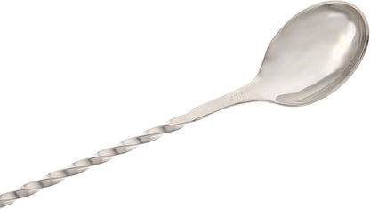 Barfly Bar Spoon with Teaspoon End, 12 1/4" (31.1 cm), Stainless Steel