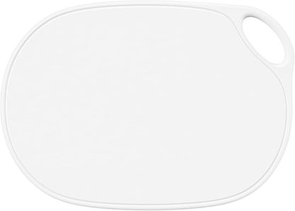 Li&Zhao Plastic Cutting Boards for Kitchen - Chopping Board Small Cutting Board for Meat Cutting Mats for Kitchen Cooking(White)
