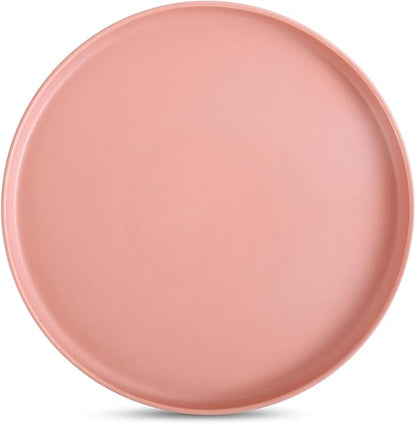 Stone lain Stella Salad Plate 6-Piece Set, Round, Porcelain, Terracotta