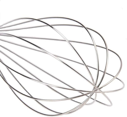 Aniso Stainless Steel Whisk (8.4 inches, Silver)