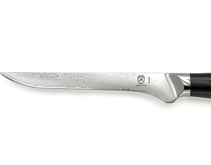 Mercer Culinary M13787 Premium Grade Super Steel, 6-Inch Boning Knife, G10 Handle