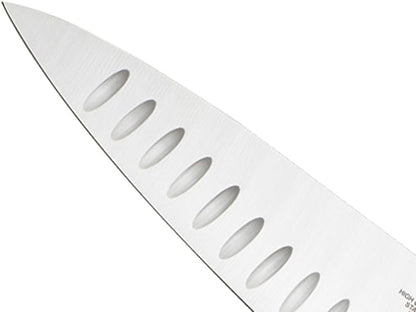 Mercer Culinary M22611 Millennia Black Handle, 10-Inch Granton Edge, Chef's Knife