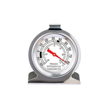 Stainless Steel Refrigerator Freezer Thermometer Large Dial Thermometer (12 Pack)