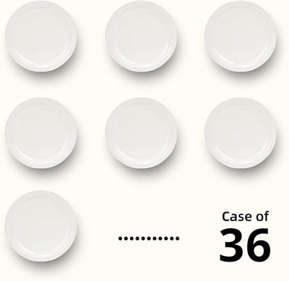 Stoneware Narrow Rim Commercial Grade Sacuer 5.5 inch, America White, Case of 36