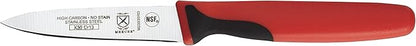 Mercer Culinary Millennia Colors 5-Piece Magnetic Board Set with Red Handles, Acacia