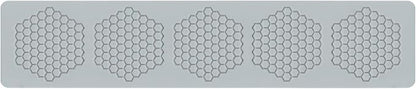 Honeycomb Bee Silicone Molds, Bee Lace Fondant Molds and Embossing Lace Fondant Mold for Cupcake Cake Decorating Sugar Chocolate Candy Baking Mold