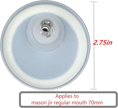 Mason Jar Pour Spouts. free flow Mason Jar Pour Spouts, mason jar for spout regular mouth size 70mm dispenser germination cover. Suitable for any liquid. Leak-Proof 4-Pack + 8 Lid Caps (gold color)