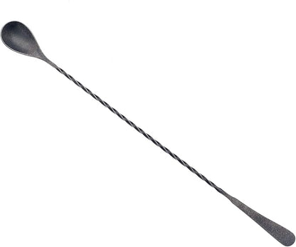 Barfly Japanese Style Bar Spoon, 13 3/16" (33.5 cm), Vintage Black