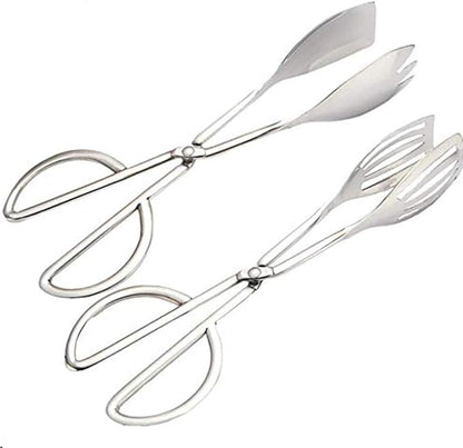 Stainless Steel Buffet Tongs - Set of 2, 10.3'