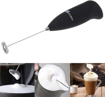 Mayhow Mini Battery Operated Whisk, Handheld Milk Frother, Perfect for Bulletproof coffee, Matcha, Frappe, Hot Chocolate