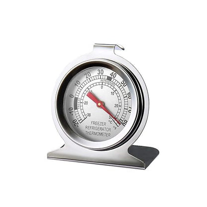 Stainless Steel Refrigerator Freezer Thermometer Large Dial Thermometer (12 Pack)