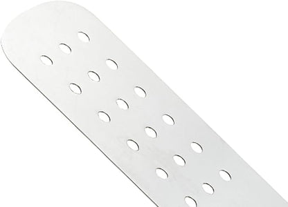 Mercer Culinary Millennia Perforated Turner, 8 Inch x 3 Inch Blade, Yellow Handle