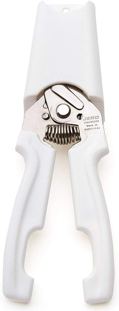Jero Stainless Steel Kitchen Shears with Holder - Perfect for Herbs, Floral Trimming and Kitchen Use - Made in Portgual
