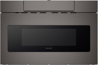 Sharp SMD2470AH 24" Microwave Drawer with 1.2 cu. ft. Capacity in Black Stainless Steel