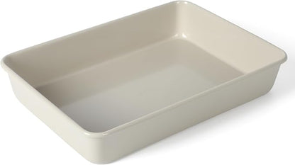 Martha Stewart Gallen 13 x 9 Inch Rectangular Nonstick Carbon Steel Cake/Baking Pan- Cool Grey (Pack of 6)