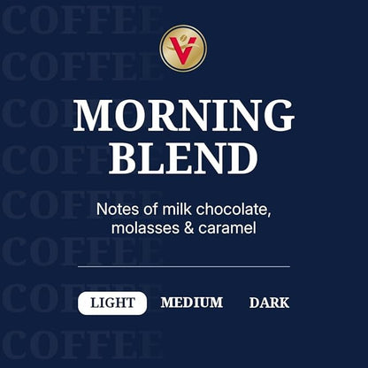 Victor Allen's Coffee Morning Blend, Light Roast, 32 Count, Single Serve Coffee Pods for Keurig K-Cup Brewers