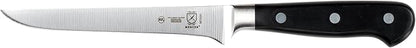 Mercer Culinary M23500 Renaissance 6-Piece Forged Knife Block Set, Tempered Glass Block