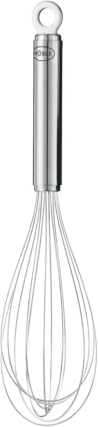 Rösle Stainless Steel Balloon Egg Whisk, 7 Wire, 6.7-inch