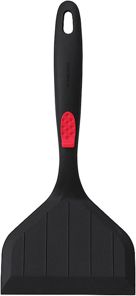 Silicone Wide Turner/Spatula Kitchen Spatulas Nonstick Cookware for Cooking & Serving Heat-Resistant BPA Free Cooking Utensils