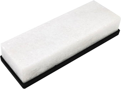 Knife Sharpening Stone,8000 Grit Whetstone Final Fine Polishing Natural White Honing Oilstone for Knives Tools,Cutting Tools