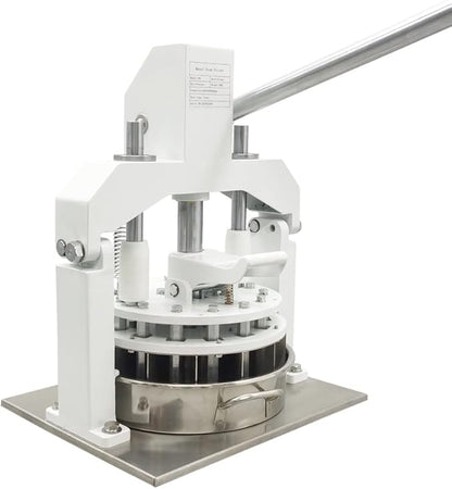 Manual Dough Divider 18pcs, Commercial Dough Dividing Cutting Machine, Stainless Steel Dough Cutter for Bakery, Pizzeria