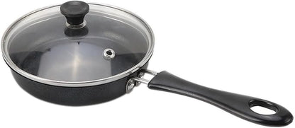 Mini Nonstick Egg & Omelet Pan – 4.7” Single Serve Frying Pan/Skillet, Diamond Infused, Multipurpose Pan Designed for Eggs, Pancakes, Dishwasher Safe