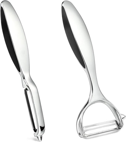Vegetable Peeler Stainless Steel Potato Peelers Y-Shaped and I-Shaped Peelers,Veggie Carrot Fruit Peelers for Home kitchen