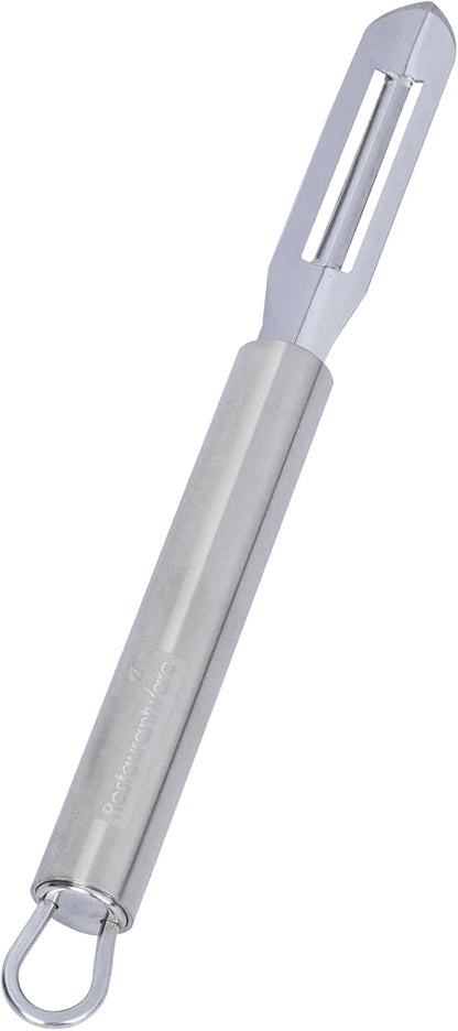 Restaurantware-German Standard 7.6 Inch Vegetable Peelers, 6 Dishwashable Hand Peelers - Ultra Sharp Blades, Ergonomic Handles, Stainless Steel Potato Peeler, For Zucchini, Carrot, Or, More