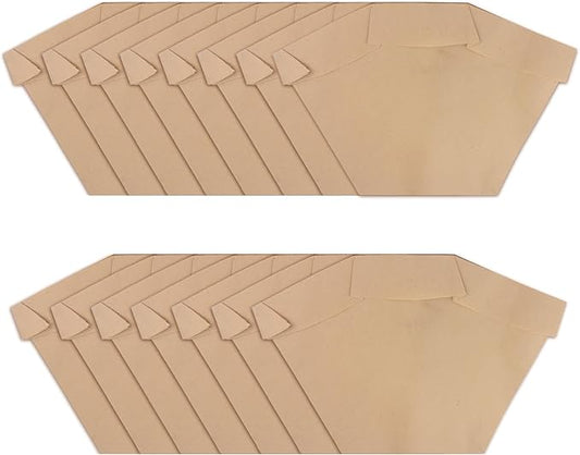 Aillsa Type BP Bags (15 pcs) for Hoover BackPack Vacuum Cleaner C2401 & Shoulder Vac Pro Commercial, Paper Replacement Vacuum Cleaner Bags