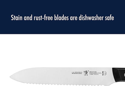 HENCKELS Solution Razor-Sharp 2-Piece Utility Knife Set, German Engineered Knife Informed by over 100 Years of Mastery, Stainless Steel