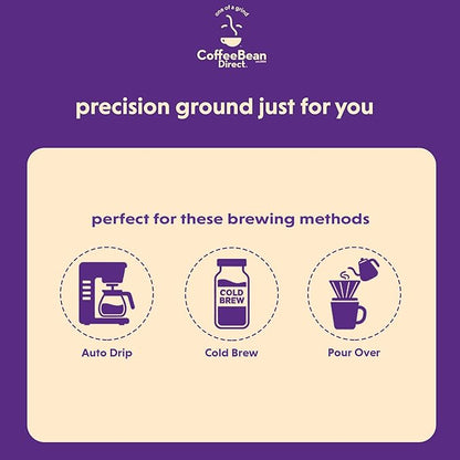 Coffee Bean Direct Penny Pincher's® Dark Roast Blend, Ground Coffee, Dark Roast, 5 Pound Bag (Pack of 1)