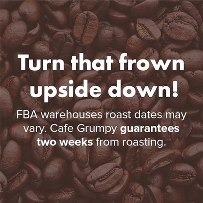 Café Grumpy Heartbreaker Blend Whole Bean Coffee, 12 oz bag Medium Roast Arabica, French Press Cold Brew Pour Over Drip Gourmet Breakfast