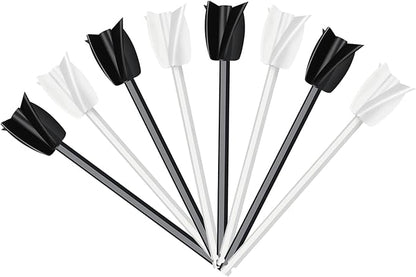 8 Pcs Resin Mixer Paddles for Resin Drill, Epoxy Mixer Attachment for Drill, Paint Mixer/Paint Stirrer for Mixing Resin, Epoxy, Silicone Molds