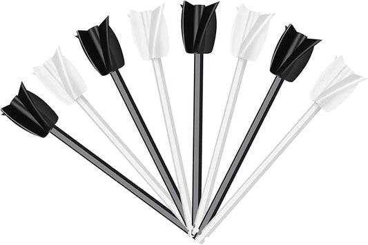 8 Pcs Resin Mixer Paddles for Resin Drill, Epoxy Mixer Attachment for Drill, Paint Mixer/Paint Stirrer for Mixing Resin, Epoxy, Silicone Molds