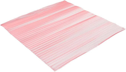 Restaurantware 12" x 12" Rippled Aluminum Foil Food Wrap and Fry Basket Liner: Perfect for Restaurant Take Out Bakeries and Food Trucks - Pink Foil Sandwich Wraps - 500-CT