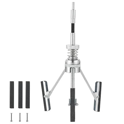Engine Cylinder Hone Adjustable Deglazer Set for Grinding Holes from 2" to 7" in Diameter, Adjustable Brake Piston Honing Tools with Extra 3-Piece 3" Long Stones 220 Grit (3")