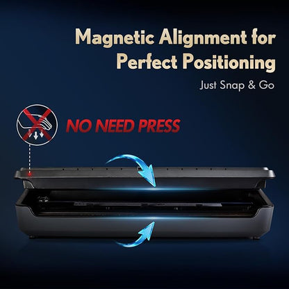 Vacuum Sealer for Food 90Kpa Powerful Vacuum Sealing Machine 7 in 1 Modes with Freshness Storage Bag Powerful Big Size (Don't Need Press)