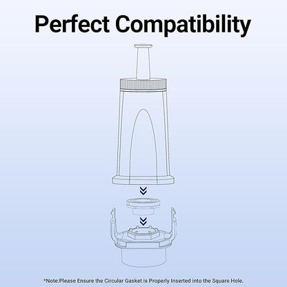 4 Pack Replacement Water Filter for Breville Espresso Machine Barista Touch Bes880, Barista Pro BES878, Oracle Touch BES990, Oracle BES980, Dual Boiler BES920 Bambino ClaroSwiss Sage by Funmit