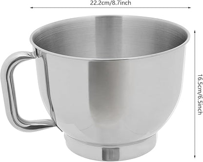 Stand Mixer, 380W 8+1 Speed Multifunctional Kitchen Mixer with 1.19gal Stainless Steel Bowl Tilt-Head Meat Grinder Electric Food Mixer with Beater, Dough Hook and Whisk Black for Most Home Cooks